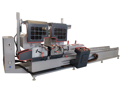 鋁門窗數顯直線雙頭切割鋸床
